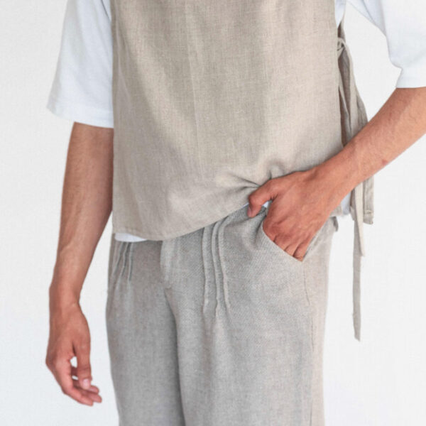 Tuck plooi Broek
