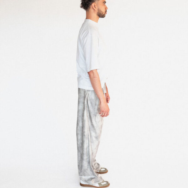 Unisex Straight Cut Trousers | Pleats